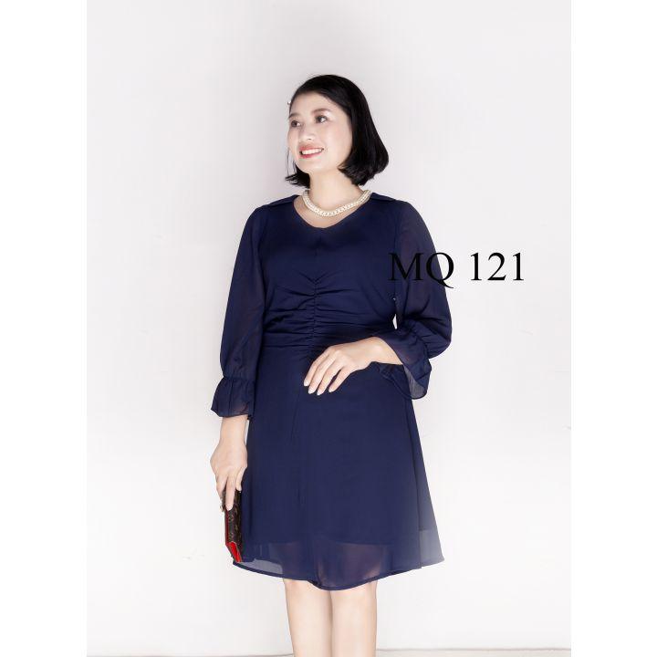 Thanh lý đầm bigsize, đầm béo vải mềm rủ cực gọn- ảnh thật MQ 121