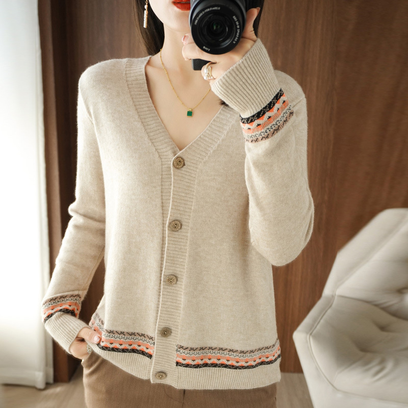 Áo khoác len nữ,áo khoác cardigan phối cúc nhiều màu AK03
