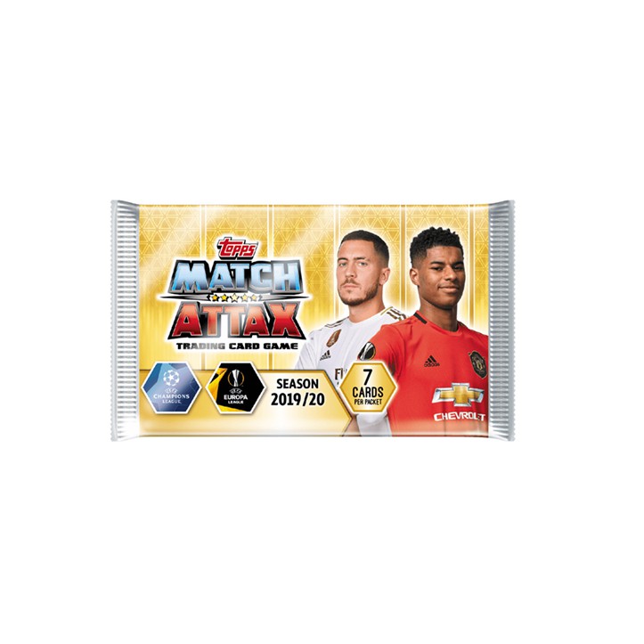 Pack 7 Thẻ Cầu Thủ Bóng Đá Topps Match Attax Champions League 2019/2020 - Nguyên Seal