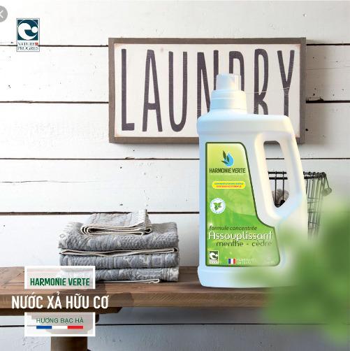 Nước xả sinh học bạc hà Harmonie Verte 1,5l