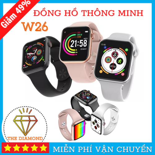 Đồng hồ thông minh HW12 màn hình tràn viền 1.75 inch cảm ứng nghe gọi trực tiếp và dành cho Android IOS
