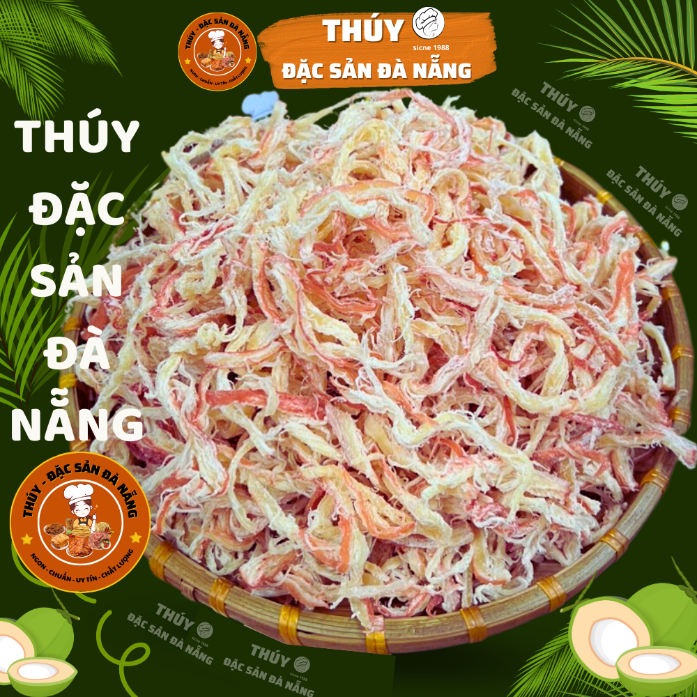 Mực hấp nước dừa chuẩn vị đặc sản đà nẵng làm quà đủ trọng lượng