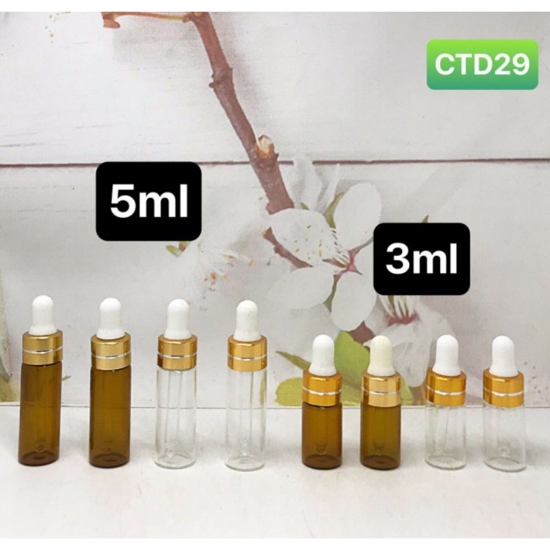 Chai chiết 3ml, 5ml