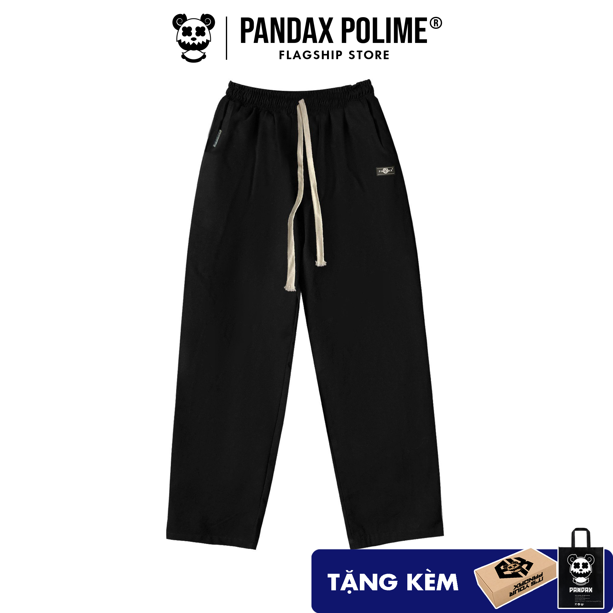 Quần baggy nam nữ kaki pants unisex suông basic quần ống đứng local brand PANDAX POLIME