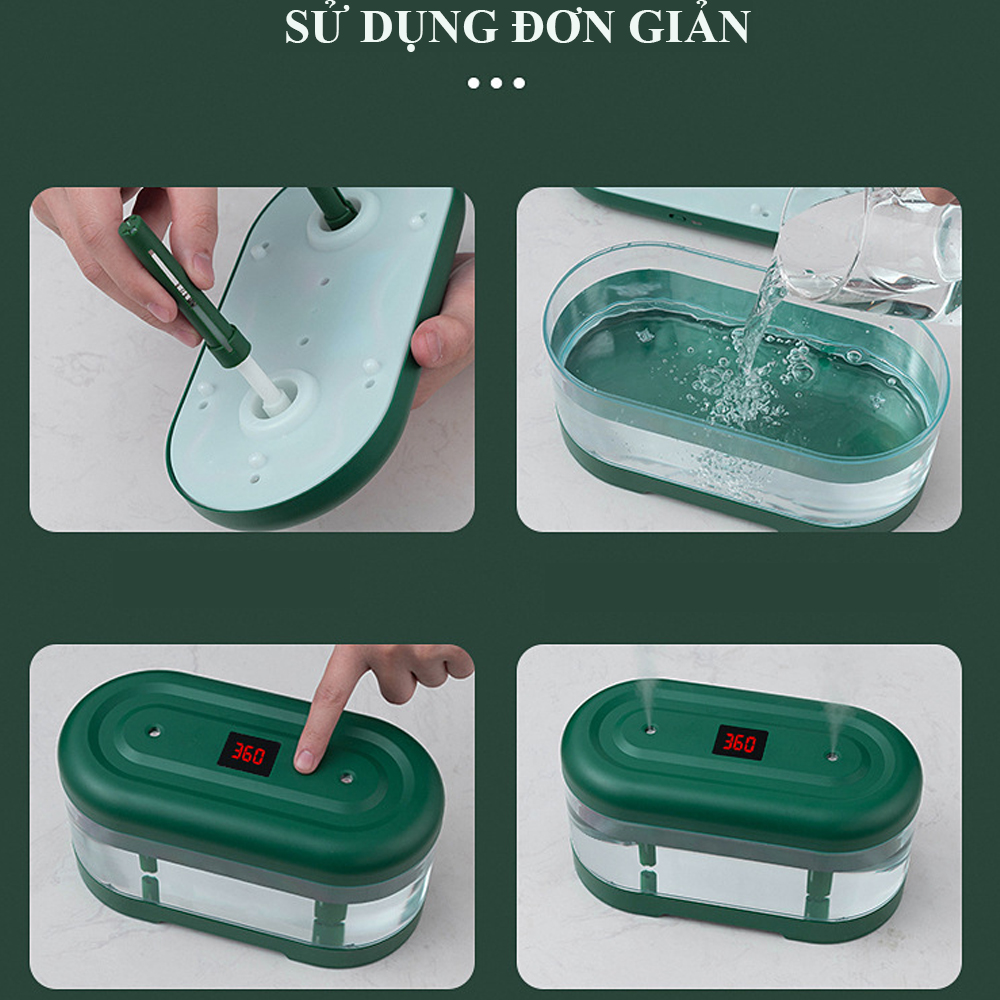 Máy Phun Sương Tạo Ẩm Mini, Bình Phun Sương 2 Vòi Phun Kép, Sạc Usb, Giảm Căng Thẳng, Giúp Dễ Ngủ, Tránh Làm Khô Da. Bảo Hành 1 Đổi 1. Mua Ngay