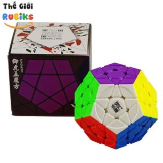 Rubik Megaminx YJ YuHu V2 M 3x3 Có Nam Châm Rubik Biến Thể 12 Mặt