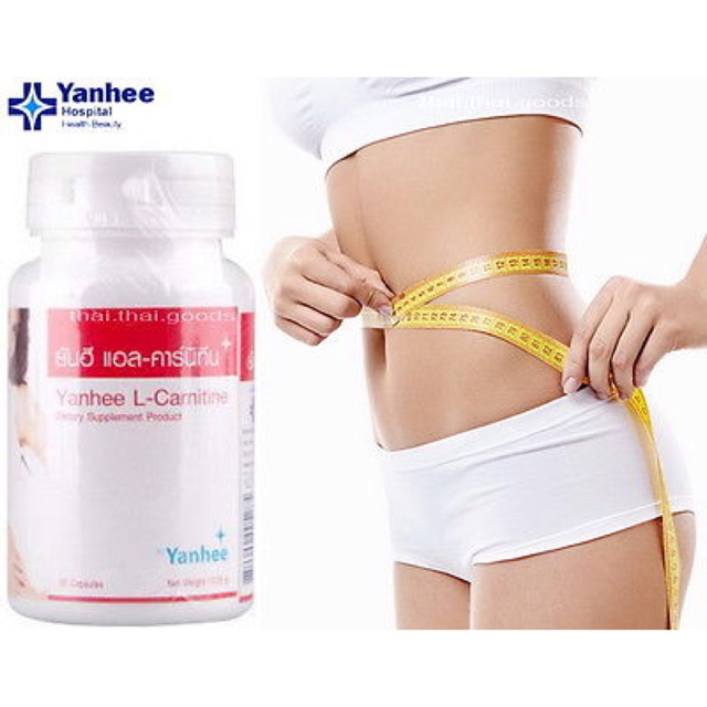 [HCM][LỌ 30 VIÊN] Viên Uông Giảm Cân Thảo Dược Yanhee L-Carnitine Thái Lan an toàn hiệu quả - Vien uong giam can - Thuoc giam can