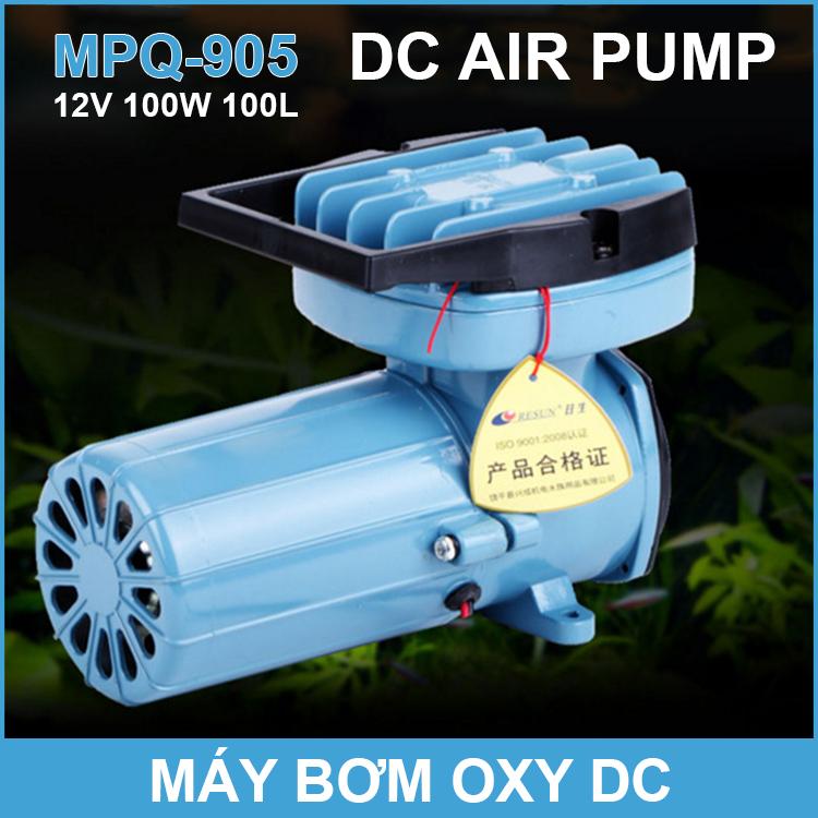 Máy bơm oxy hồ cá 12v 100w 100l mpq-905