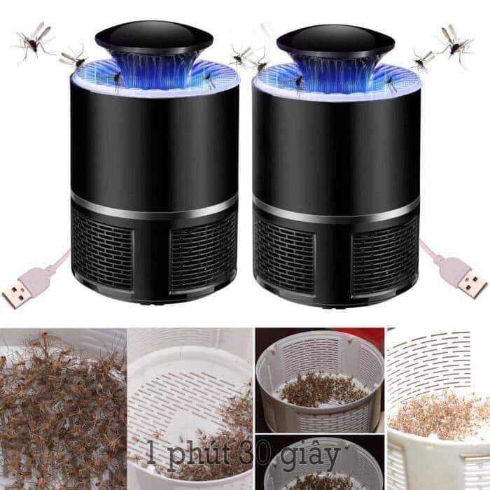 ĐÈN BẮT MUỖI HÌNH TRỤ KIỂU NHÂT BẢN THÔNG MINH GIÁ TỐT, ĐÈN BẮT MUỖI ĐA NĂNG KIÊM ĐÈN NGỦ