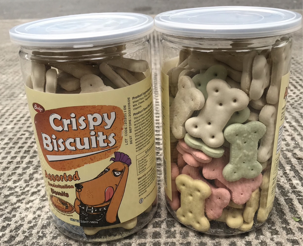 Bánh thưởng cho chó Crispy Biscuits 380g