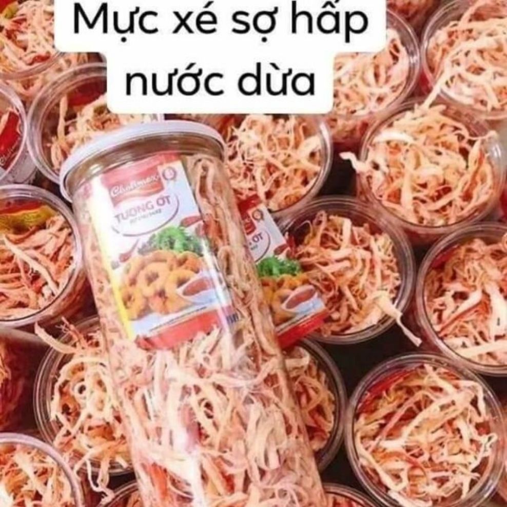 Mực xé sợi hấp nước cốt dừa 250gram
