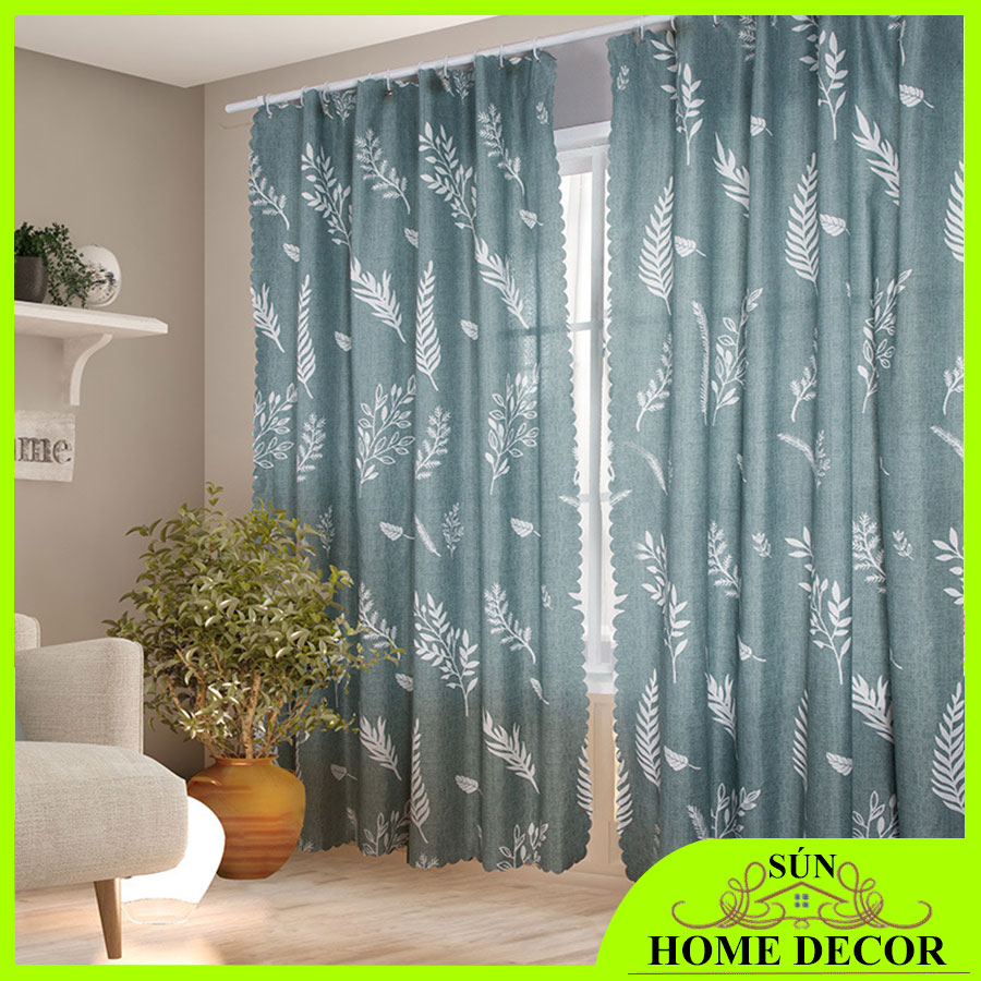[CỠ LỚN 2M25 - HÀNG ĐẸP] Rèm che cửa sổ chất liệu 100% polyester cao cấp rèm trang trí phòng khách phòng ngủ mang phong cách Bắc Âu màn rèm treo tường