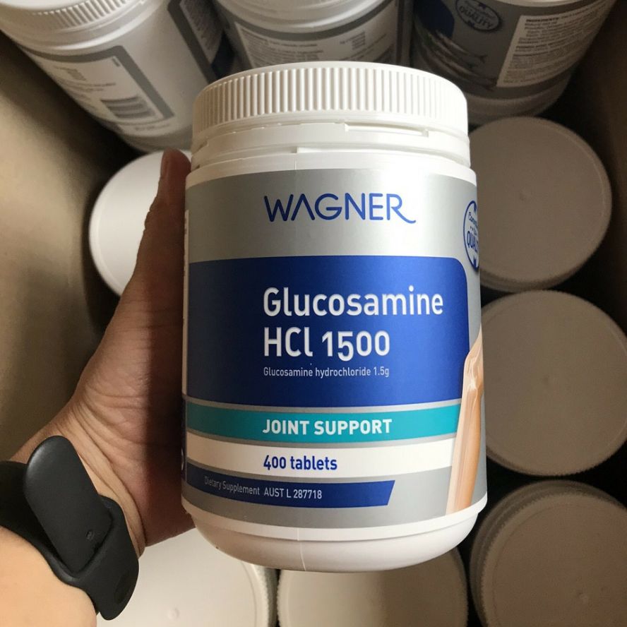 Viên uống hỗ trợ xương khớp - Wagner Glucosamine HCL 1500 (400 viên)
