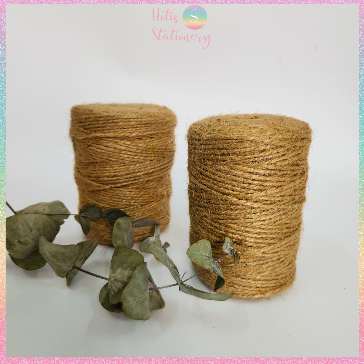 Cuộn 150m dây thừng Hotis dây gai trang trí handmade DIY - Size 2mm