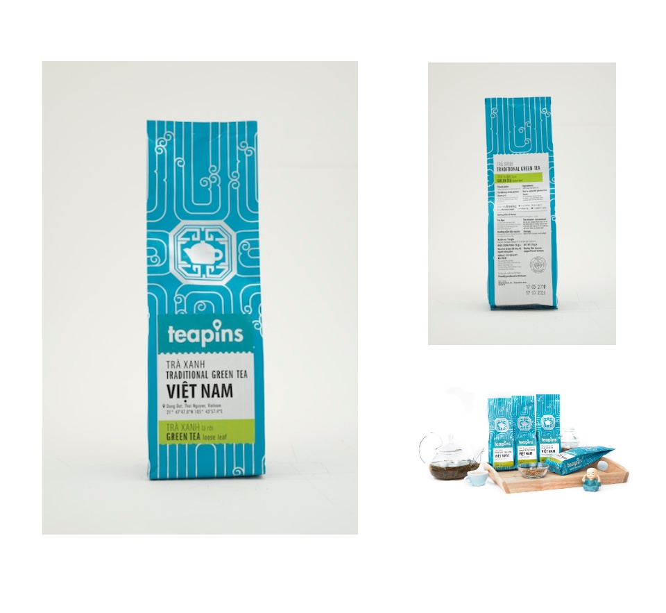 Teapins Trà Xanh truyền thống 70g
