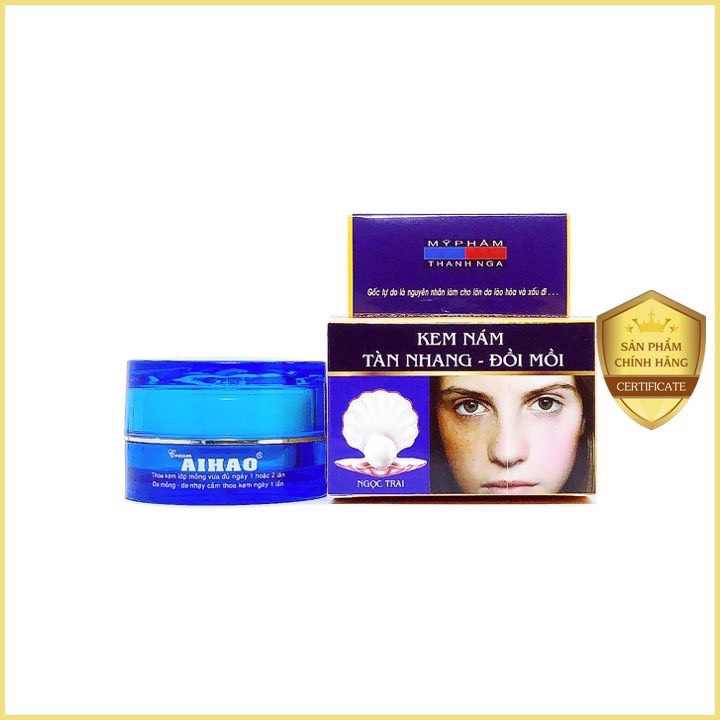 Kem AIHAO Nám - Tàn Nhang - Đồi Mồi (9 VIP - Hộp 15g)