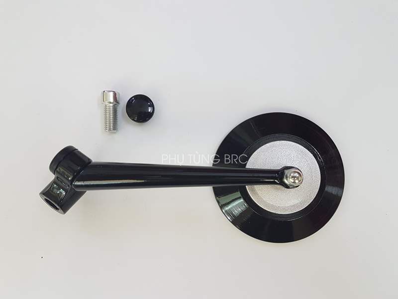 Gương chiếu hậu tròn nhỏ BRC ( SL: 1 cây kiếng ren thuận 10 li)
