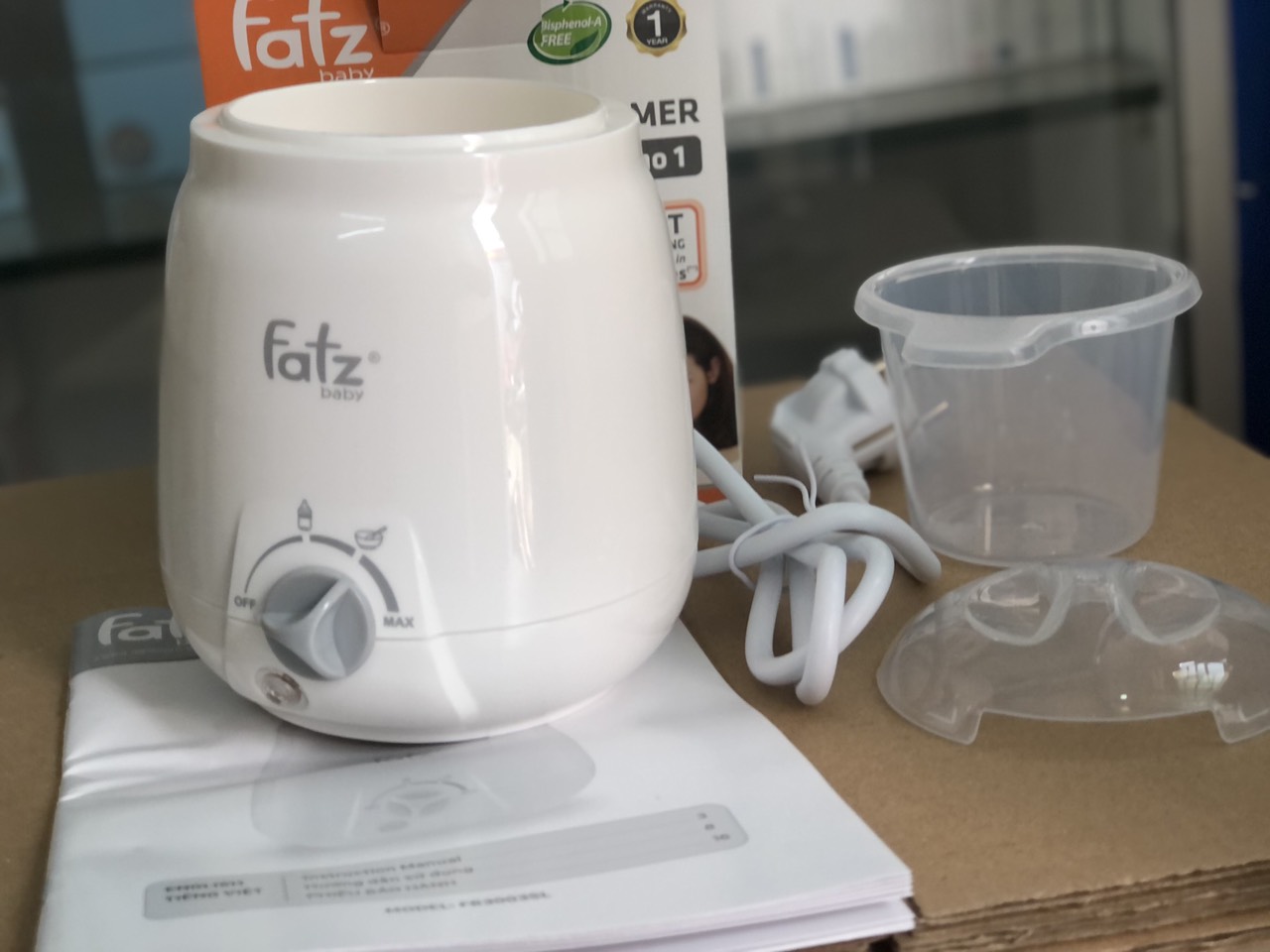 Máy hâm sữa và thức ăn fatz baby fb3003sl