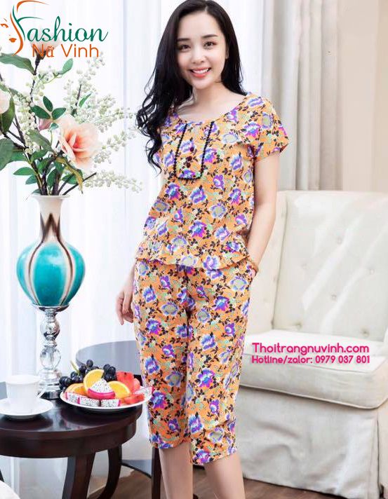 Đồ bộ mặc nhà, quần áo mùa hè mát