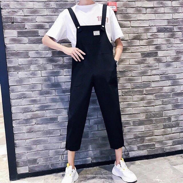 Quần Yếm Kaki Dây Rút Ống Thời Trang