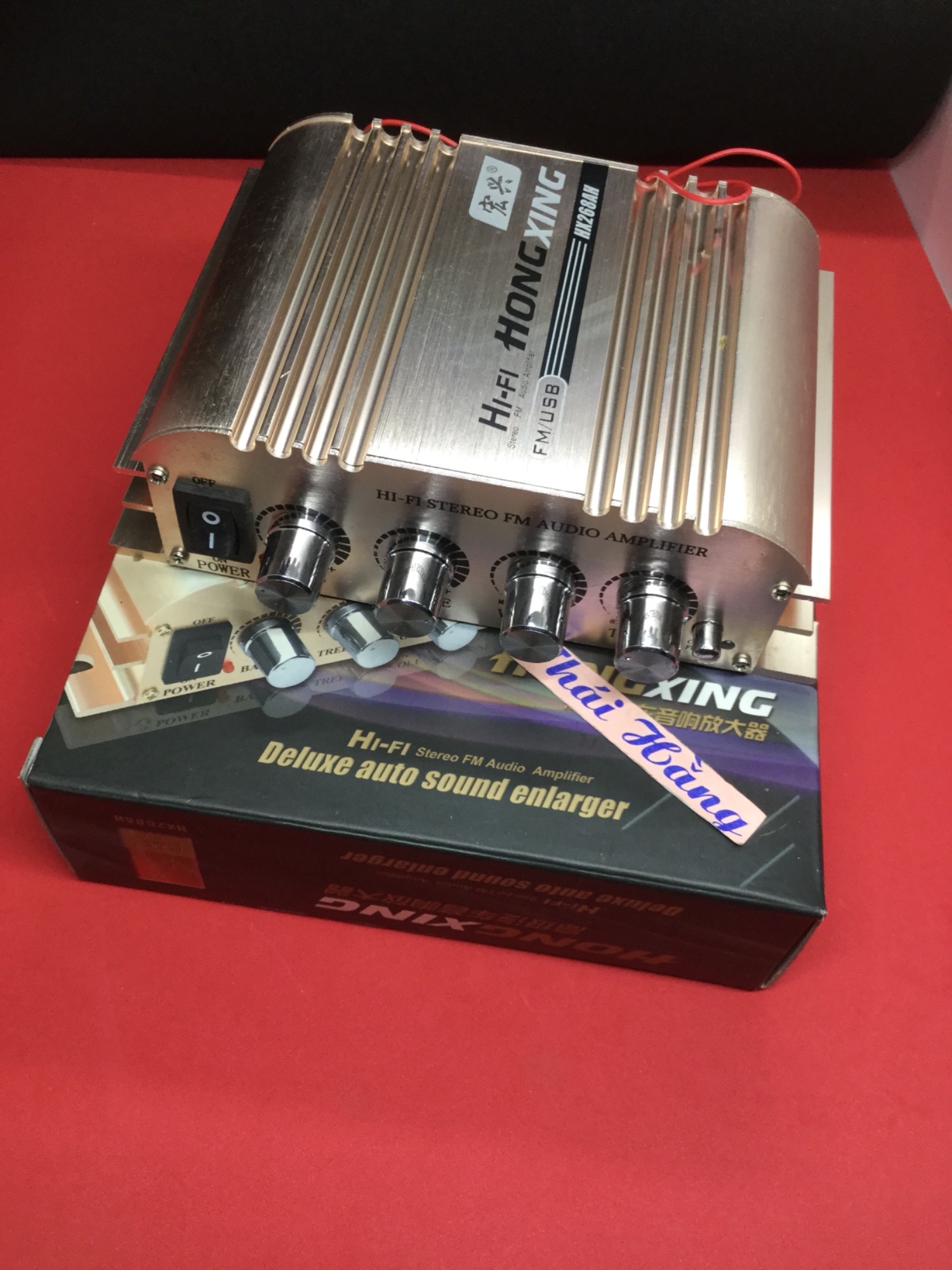 Ampli hong xing 12v -500 w hx268ah