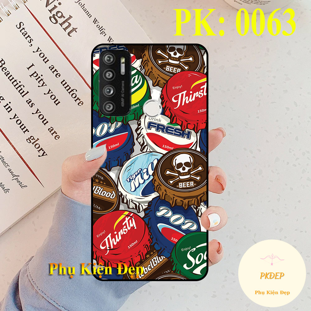 [HCM]Ốp lưng Vsmart Live 4 - Ốp dẻo đen in hình Random