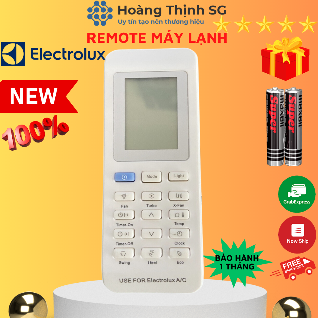 Electrolux air conditioner remote control, Electrolux air conditioner remote-free battery