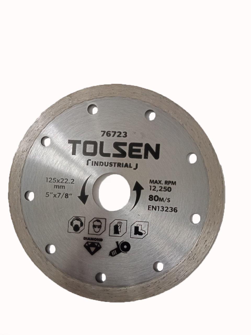 Đĩa cắt gạch kim cương tolsen 76723- 125x22.2mm