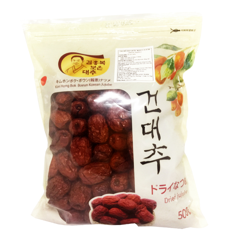 TÁO ĐỎ HÀN QUỐC BOEUN JUJUBE 500G