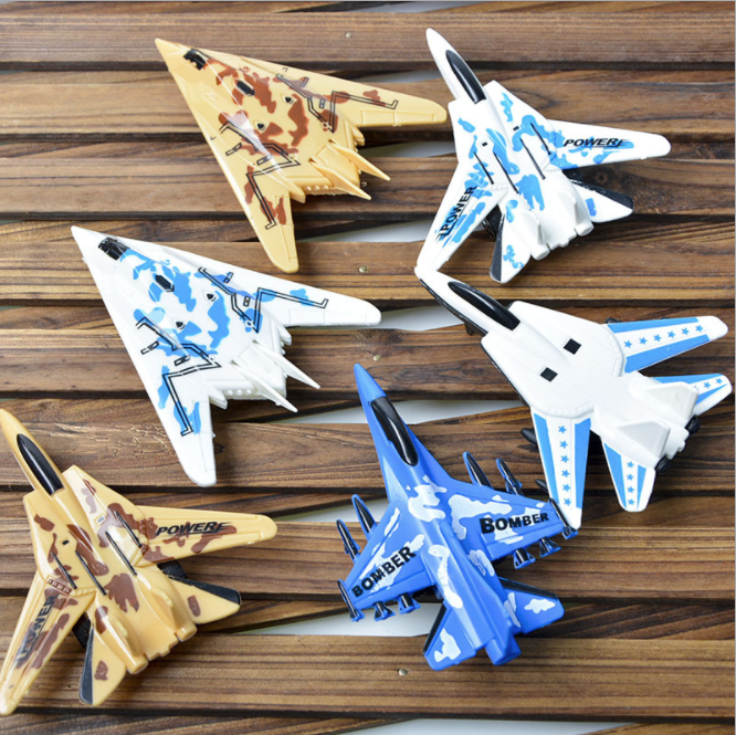 [HCM]Đồ Chơi Trẻ Em Máy Bay Chiến Đấu Đẩy Trớn