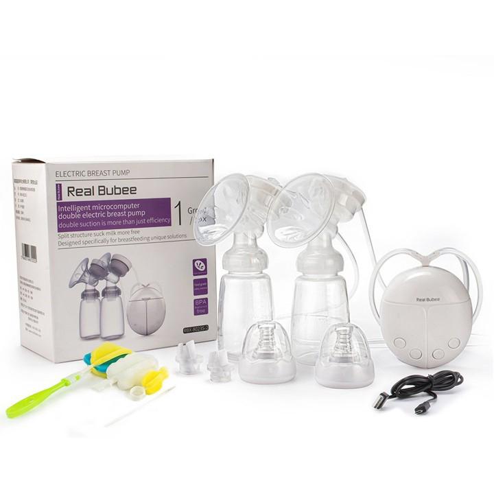máy hút sữa bằng điện - máy hút sữa điện đôi - máy hút sữa ddieejn cho mẹ bỉm - có chế độ massage