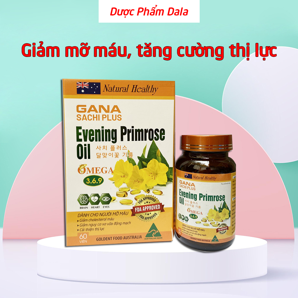 Viên uống tinh dầu hoa anh thảo cân bằng nội tiết tố nữ evening primrose