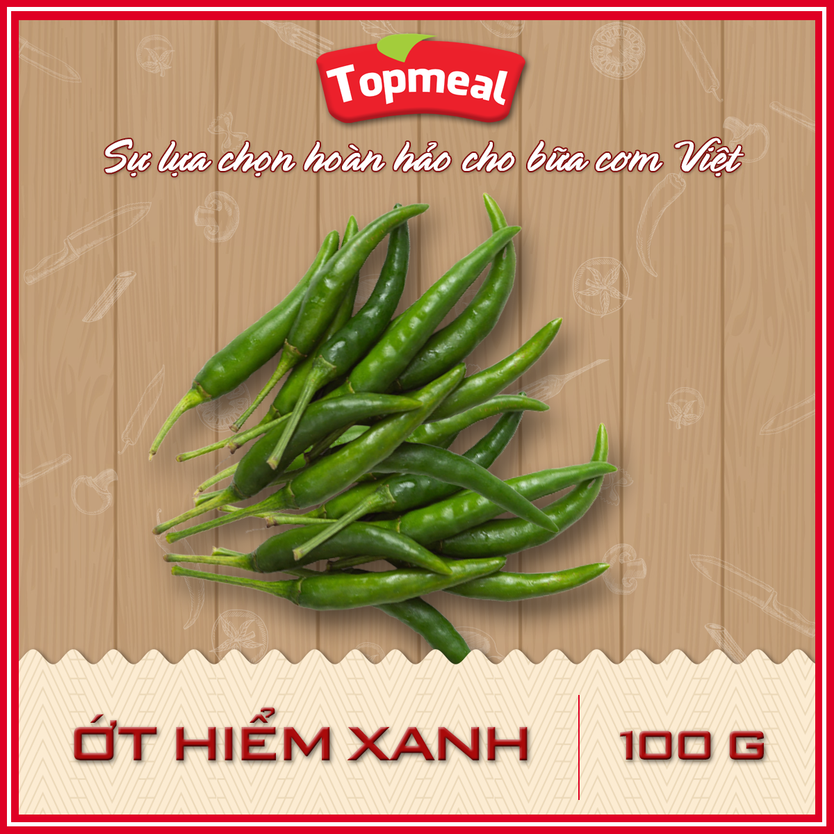 HCM - Ớt hiểm xanh (100 g) - [Giao nhanh TPHCM]
