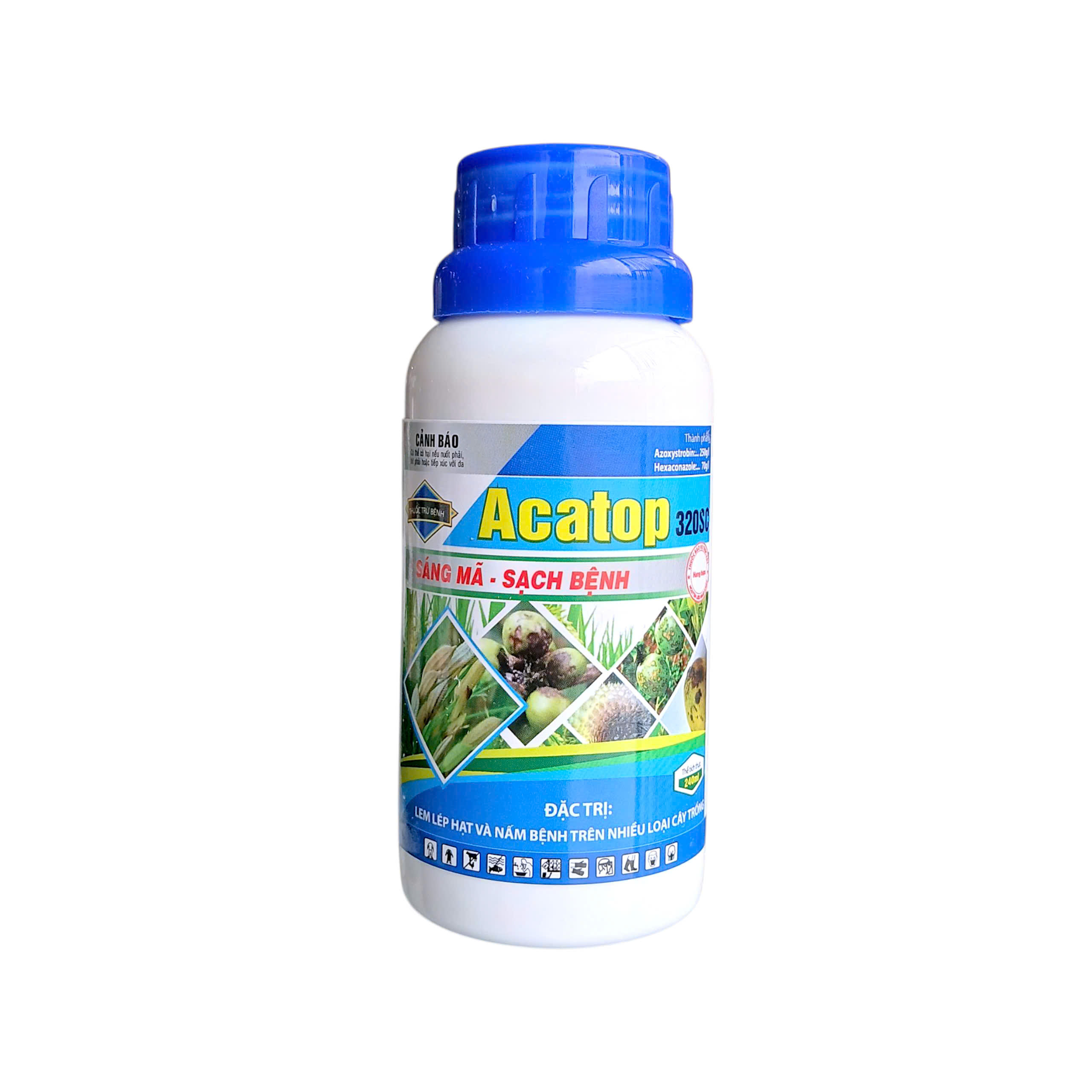 Acatop 240ml - Thuốc trừ bệnh lem lép hạt và nấm bệnh trên nhiều loại cây trồng,..