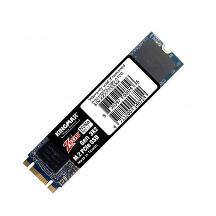 Ổ cứng ssd kingmax zeus px3280 128gb m.2 2280 pcie nvme gen 3x2