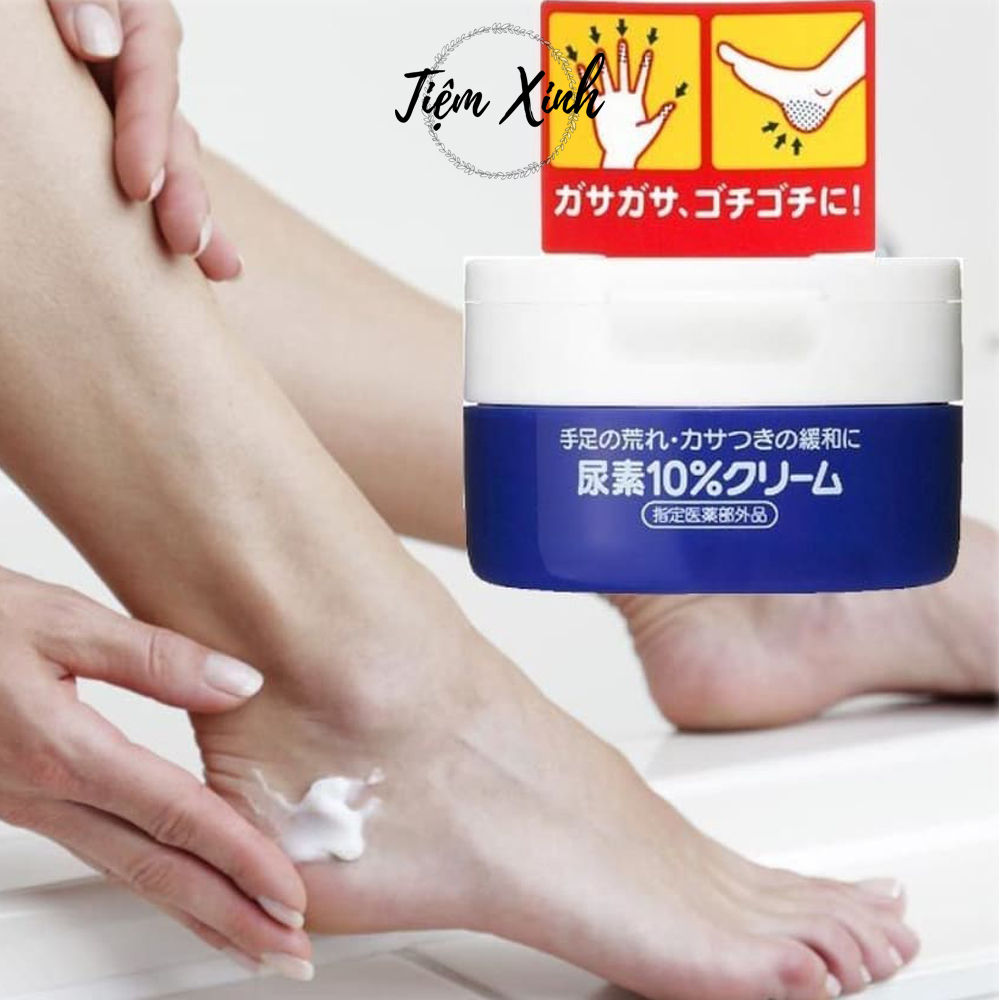 Kem nẻ gót chân Shiseido Cream 10% Nhật Bản 100g Kem trị nứt gót chân dưỡng da chân mềm mịn