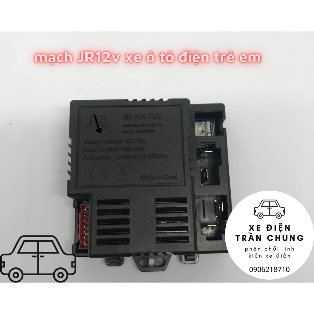 Mạch xe điện trẻ em JR-RX12v_ Linhkienxanh