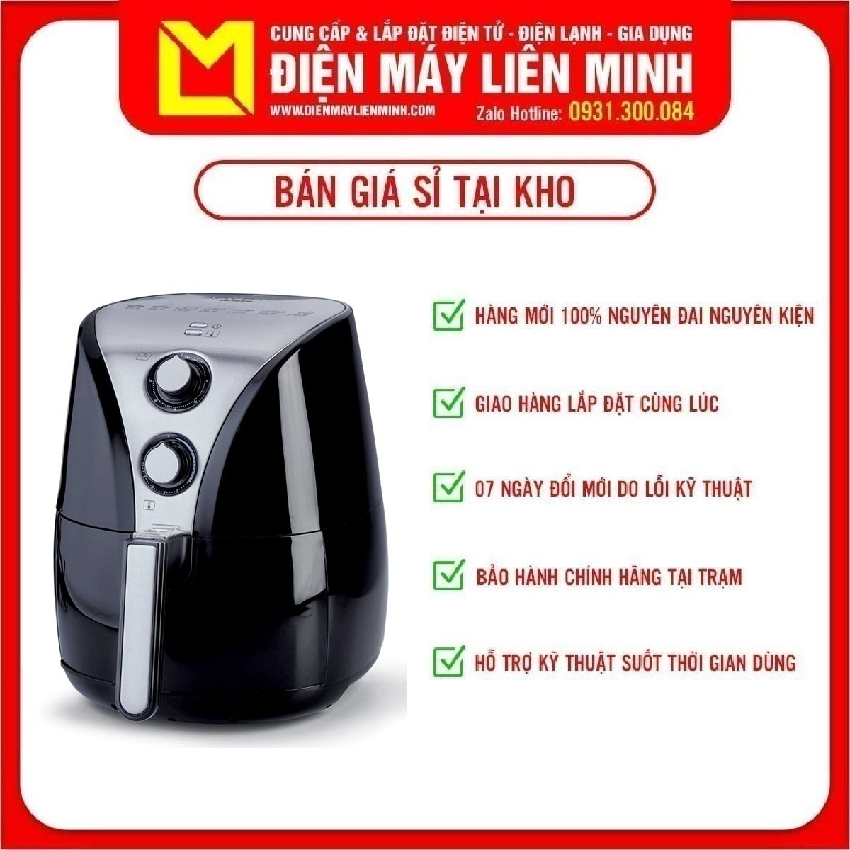 Nồi chiên không dầu Ariete MOD.4614 - Miễn phí vận chuyển HCM giao trong ngày