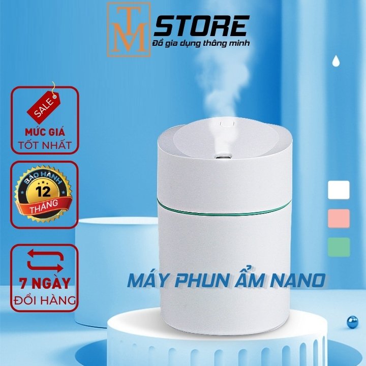Máy xông tinh dầu tạo độ ẩm, Máy phun hơi sương có đèn LED , Máy đuổi muỗi mini , Máy lọc không khí khuếch tán tinh dầu thơm