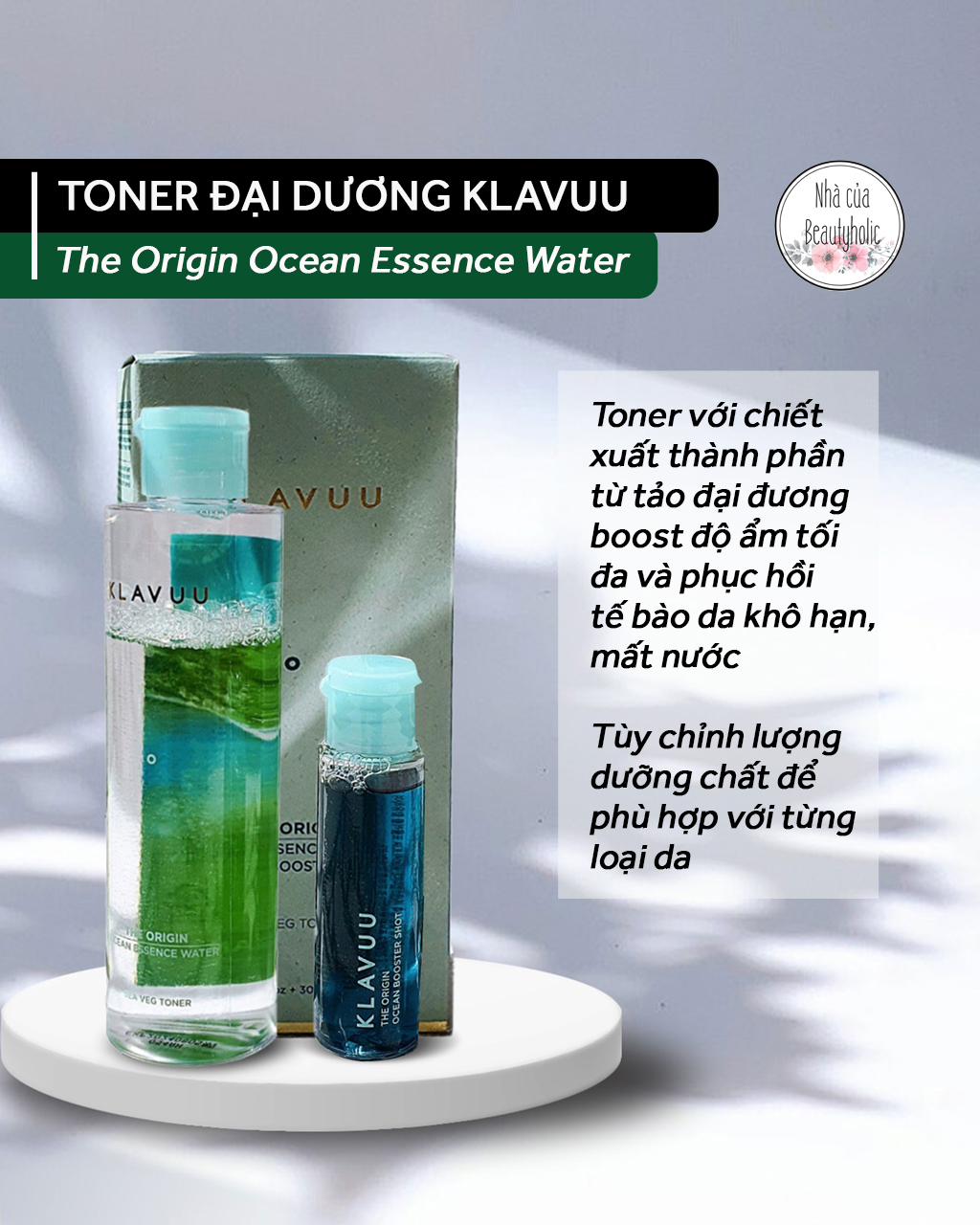 🔺 🔺toner đại dương cấp nước klavuu the origin ocean essence water