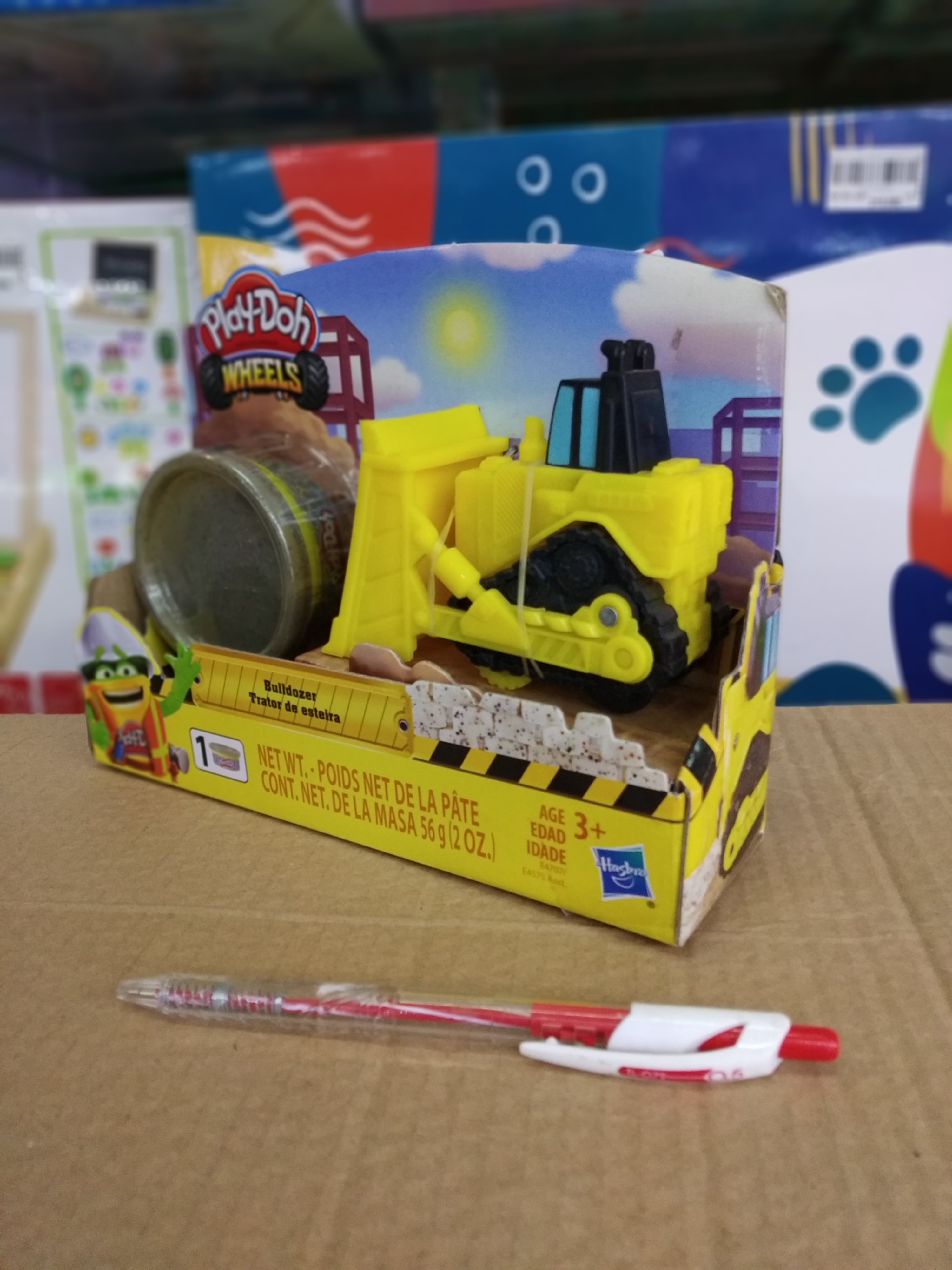 Đồ chơi đất nặn xe công trường mini Play Doh - E4575
