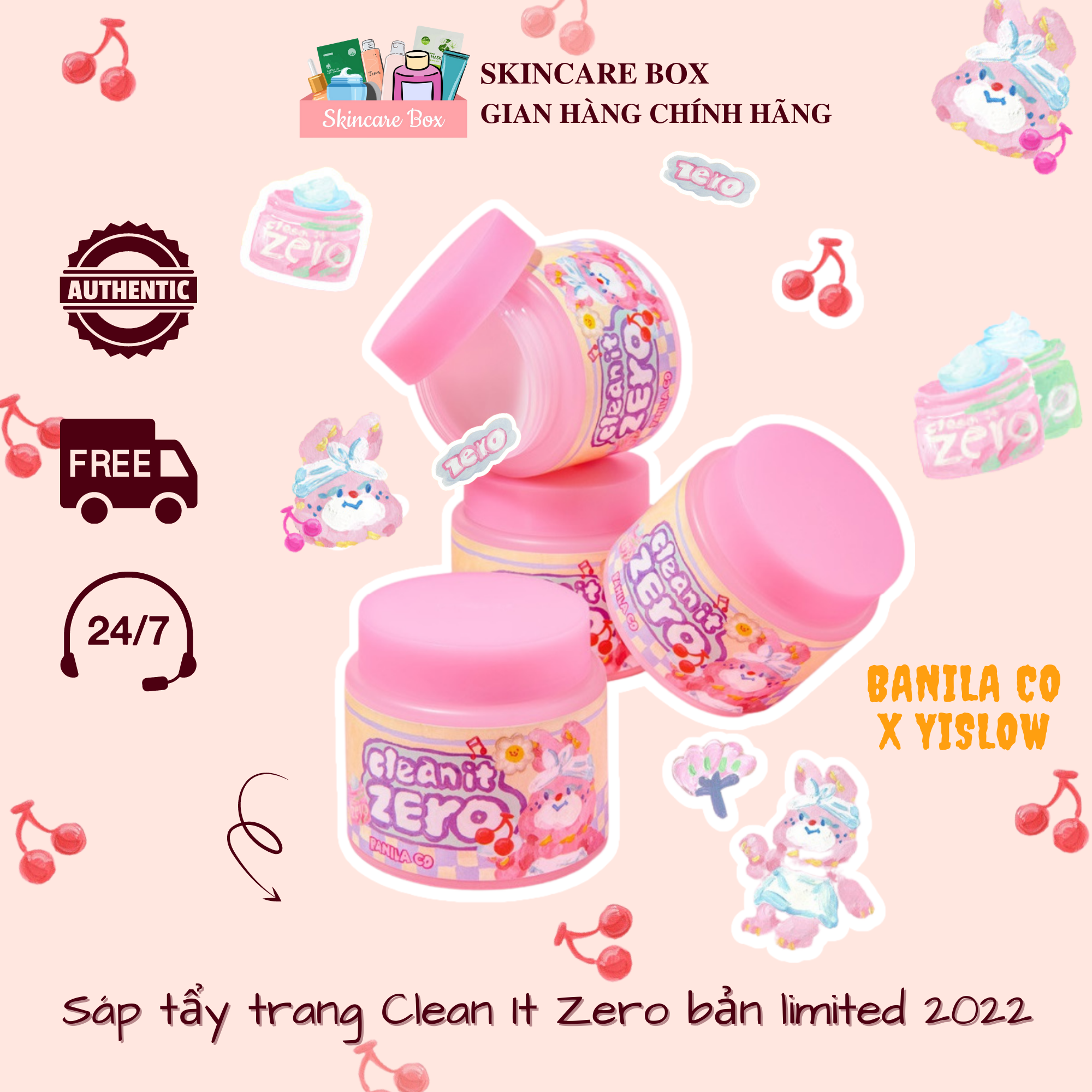 [ĐỦ BILL] SÁP TẨY TRANG BANILA CO CLEAN IT ZERO ORIGINAL