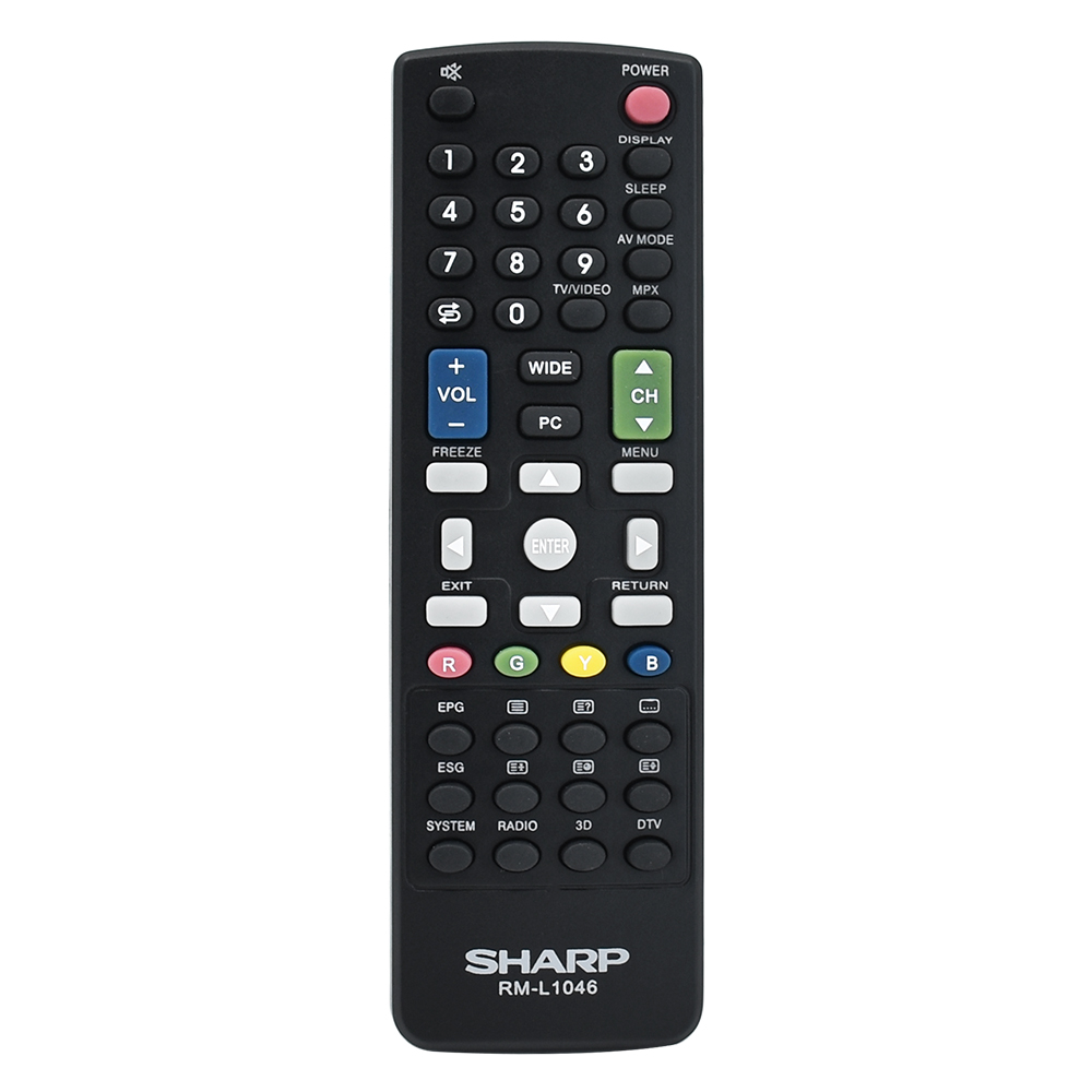 Remote điều khiển dùng cho tv lcd, tv led sharp rm-l1046