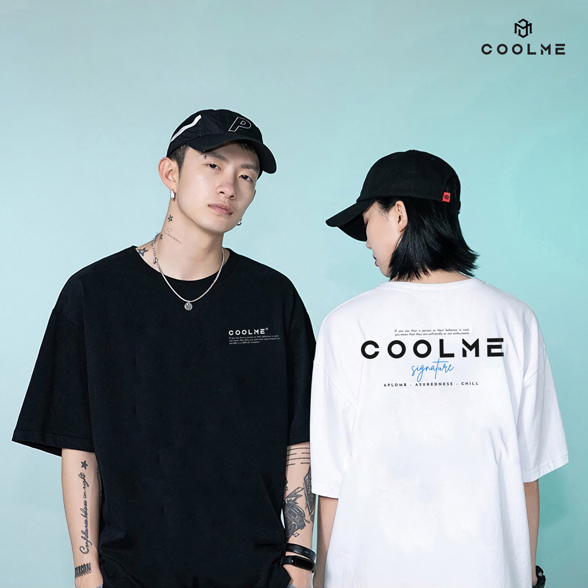 Áo thun local brand unisex COOLME, áo phông basic nam nữ premium cotton cao cấp co dãn hai chiều - BASIC 2