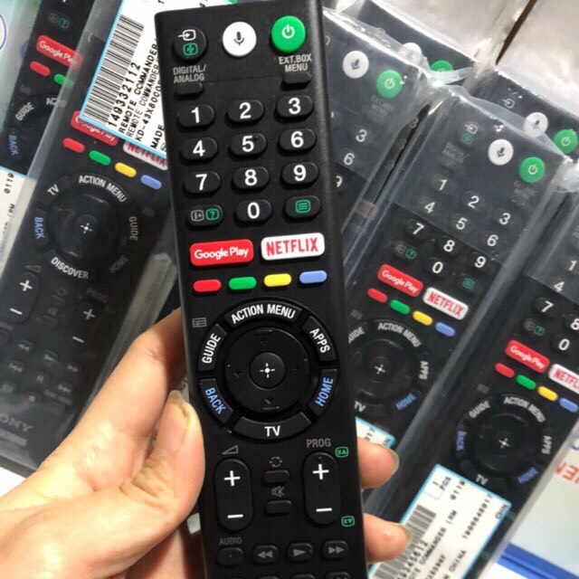 Điều khiển tivi Sony tích hợp tìm kiếm bằng giọng nói