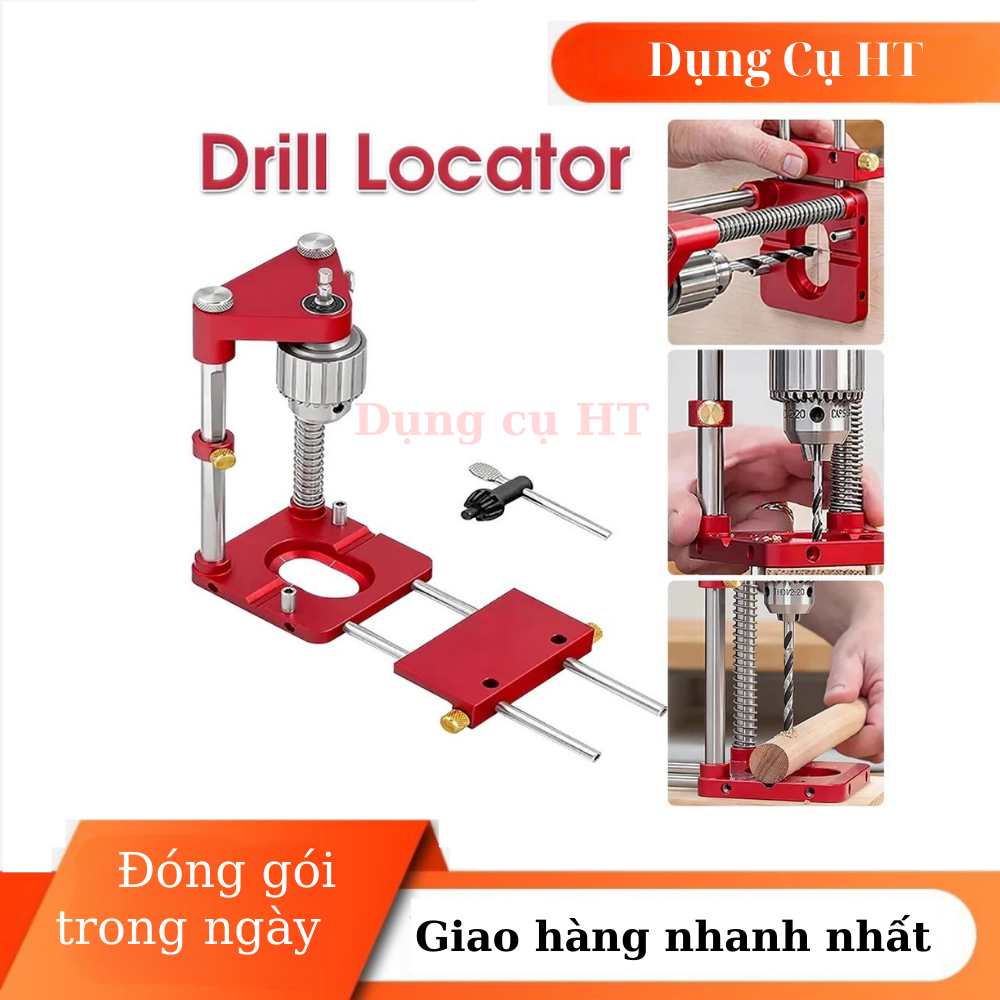 Giá đỡ máy khoan - Cử định vị gắn máy khoan cầm tay