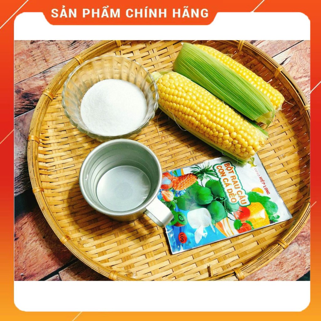 Bột rau câu con cá dẻo 10g/gói