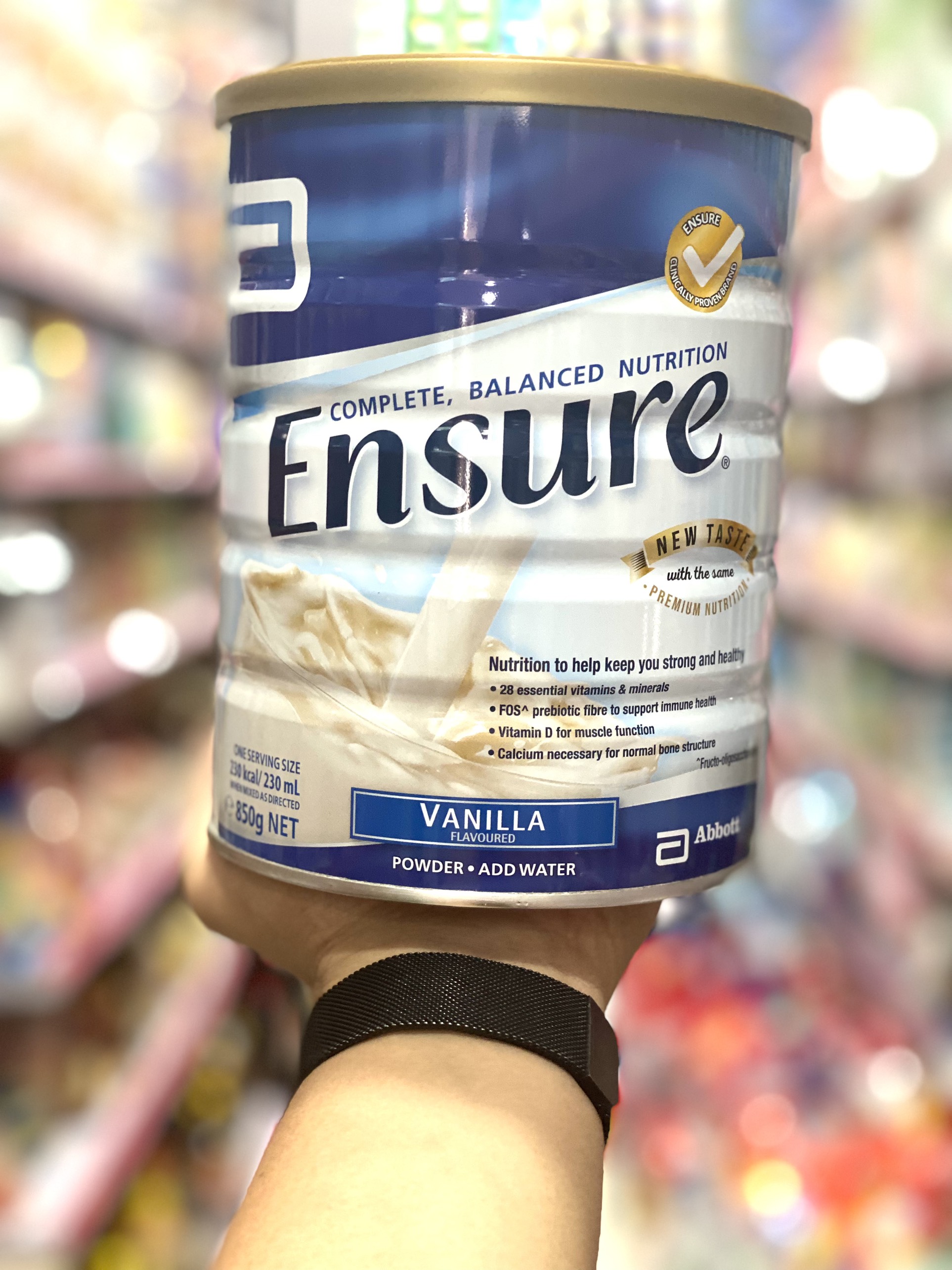 Sữa ensure úc 850g