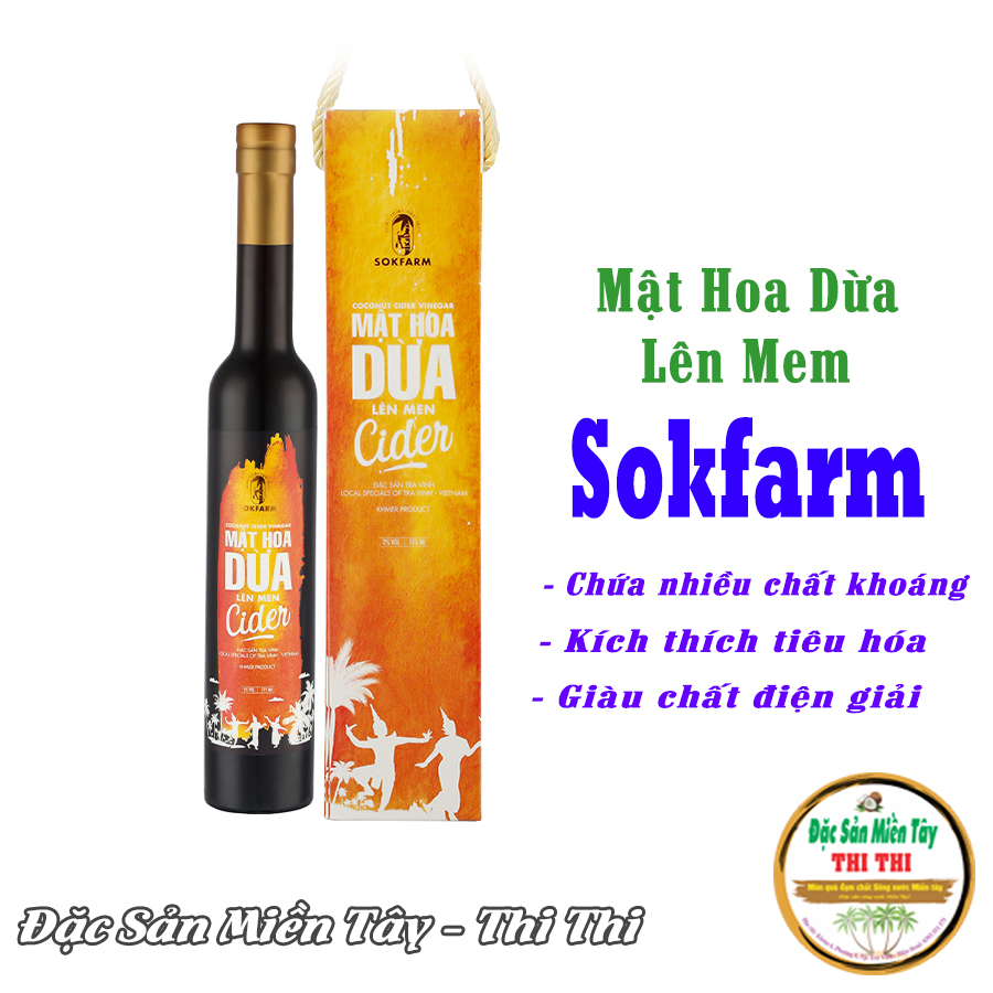 Mật hoa dừa lên men Sokfarm