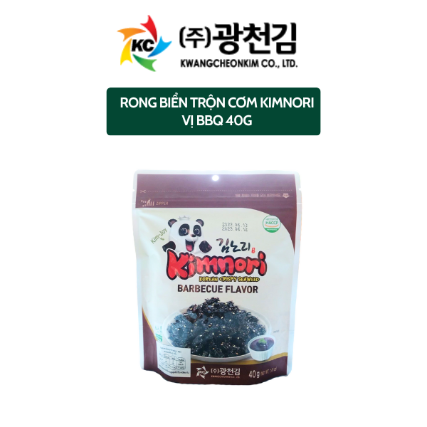 Rong biển rắc cơm, trộn cơm vị BBQ Gói 40g- Kimnori